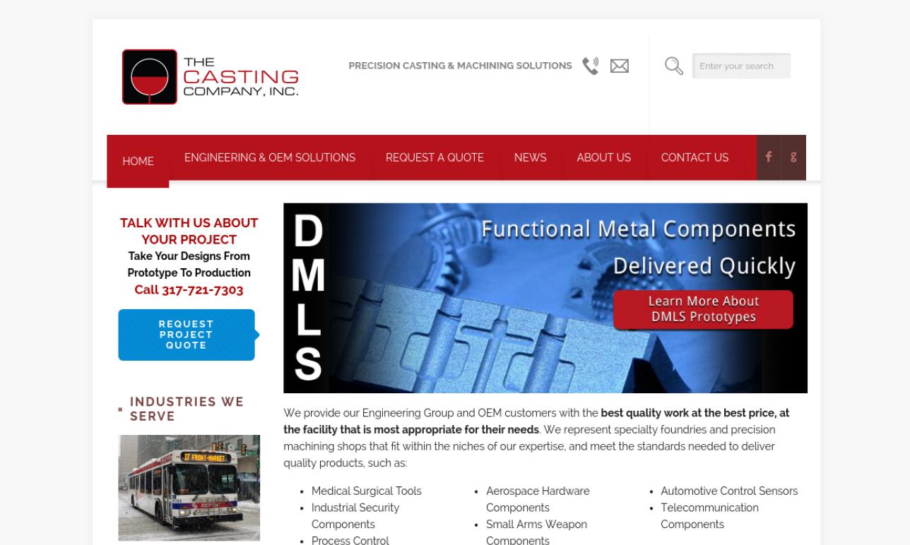 The Casting Company, Inc. Investment Castings